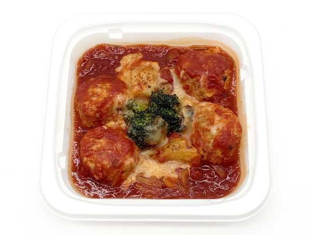 セブンイレブン 緑黄色野菜がとれる鶏団子のトマト煮
