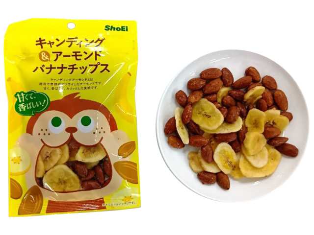 セブンイレブン 正栄 キャンディングアーモンド＆バナナチップス