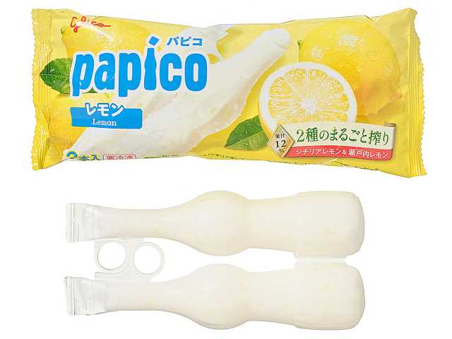セブンイレブン グリコ パピコ レモン