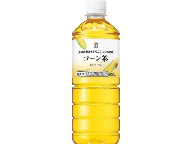 セブンイレブンの７プレミアム コーン茶 ６００ｍｌを比較する。税込価格：117円、カロリー：0kcal、1円あたりカロリー：0.00kcal/円、たんぱく質：0g、1円あたりたんぱく質：0.00g/円、脂質：0g、炭水化物：0g、糖質：0g、食物繊維：0g、食塩相当量：0g。アレルギー：なし。