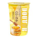 セブンイレブンのドトール はちみつ香る ハニーラテ ２００ｇを比較する。税込価格：242円。アレルギー：乳。