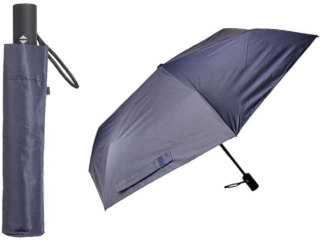 セブンイレブンの晴雨兼用自動開閉折傘ネイビー ５５ｃｍを比較する。税込価格：2,376円。