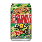 セブンイレブンのライフガードウォッカストロング ３５０ｍｌを比較する。税込価格：198円。