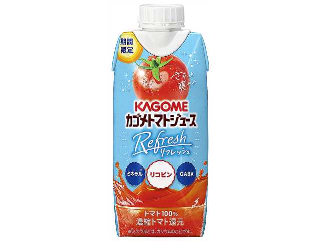 セブンイレブン カゴメ トマトジュース Ｒｅｆｒｅｓｈ ３３０ｍｌ
