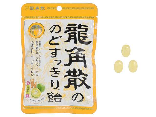 セブンイレブン 龍角散 龍角散ののどすっきり飴シークヮーサー味 袋