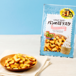 ローソン 末広製菓 パンの耳ラスク ソフトクリーム風味 51％増量
