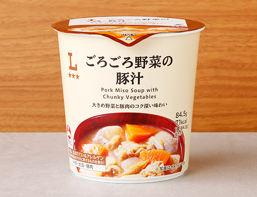 ローソン ごろごろ野菜の豚汁