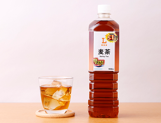 ローソン 麦茶 51％以上増量 950ml
