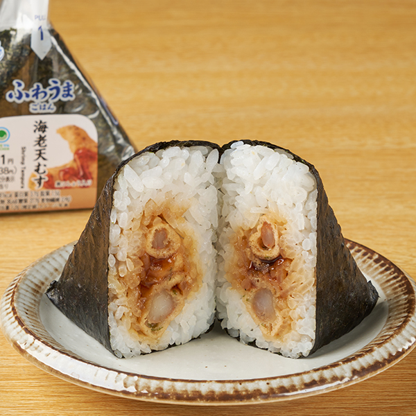 ファミリーマート 【北海道・東海】青磯海苔 海老天むす