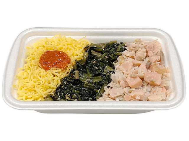 セブンイレブン 鮭と広島菜の明太子ごはん（もち麦）