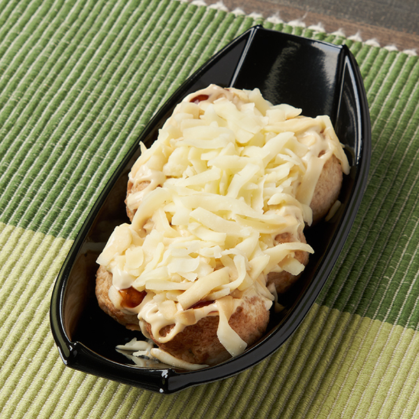 ファミリーマート 【背徳のチーズコンビニ飯】チーズに溺れた！タスケテたこ焼き