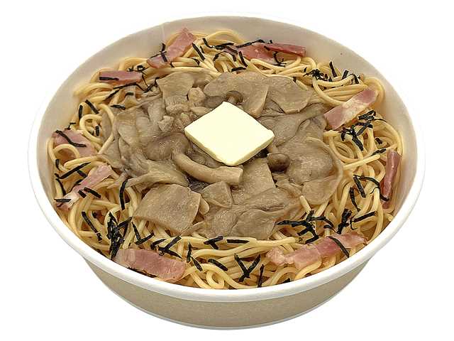 セブンイレブン 新潟県産きのこのバター醤油パスタ