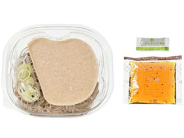 セブンイレブン 石臼挽きそば粉の濃厚だし割り冷しとろろそば