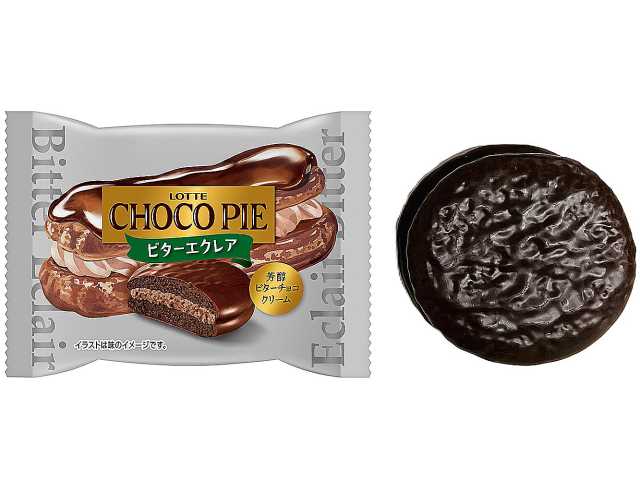 セブンイレブン ロッテ チョコパイ ビターエクレア