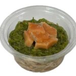 セブンイレブン 醤油ジュレで食べる 三陸産めかぶとサーモン