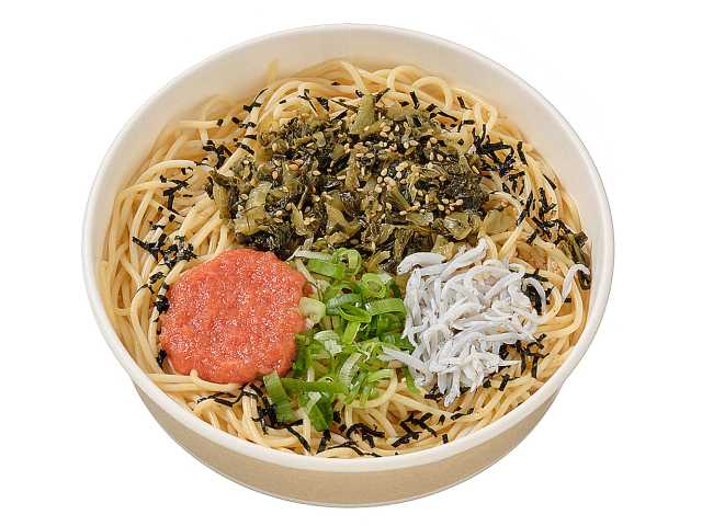 セブンイレブン 明太子と高菜のピリ辛和風パスタ