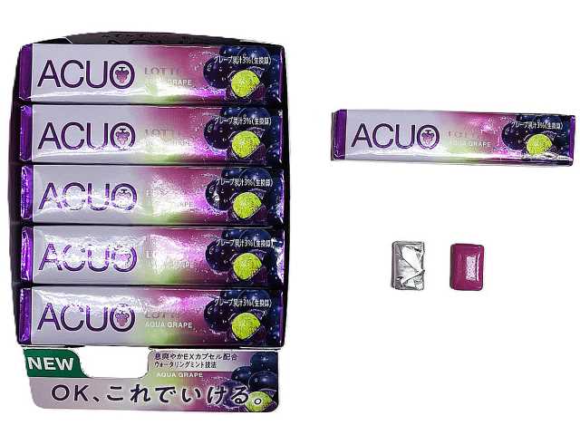 セブンイレブン ロッテ アクオ アクアグレープ