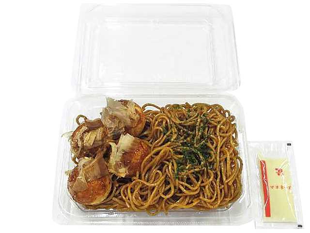 セブンイレブン 焼そば＆たこ焼