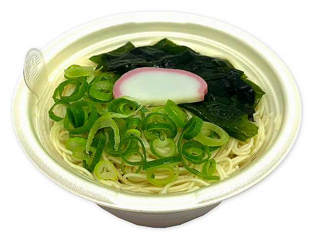 セブンイレブン ミニ温そうめん 上州地粉そうめん使用