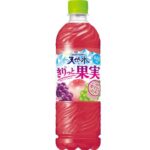 セブンイレブン 天然水 きりっと果実 ぶどう＆もも６００ｍｌ