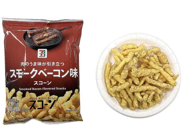 セブンイレブン ７プレミアム スコーン スモークベーコン味