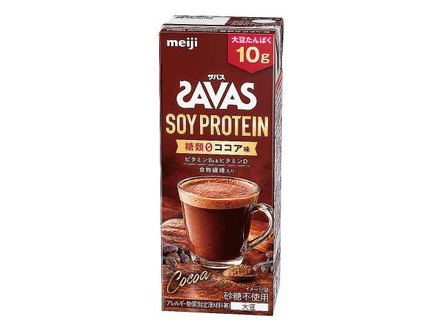 セブンイレブン ザバスソイプロテイン糖類０ ココア味 ２００ｍｌ
