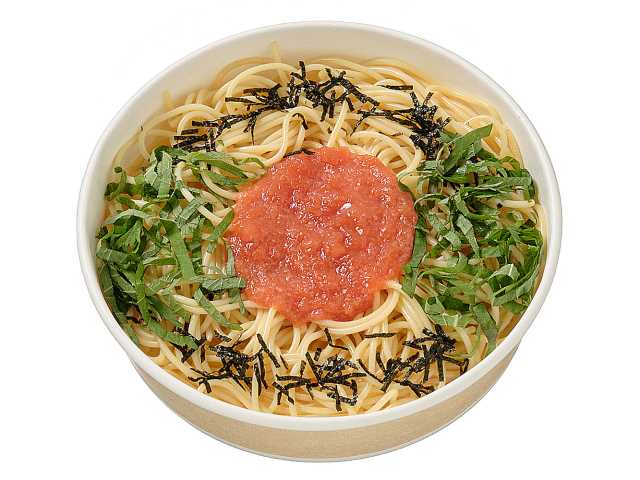 セブンイレブン 明太子と大葉の和風パスタ