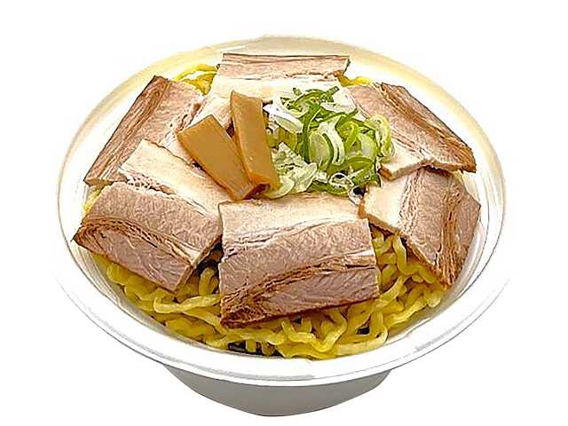 セブンイレブン 肉盛り 喜多方しょうゆラーメン