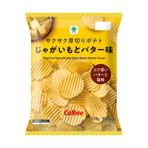 ファミリーマート サクサク厚切りポテトじゃがいもとバター味