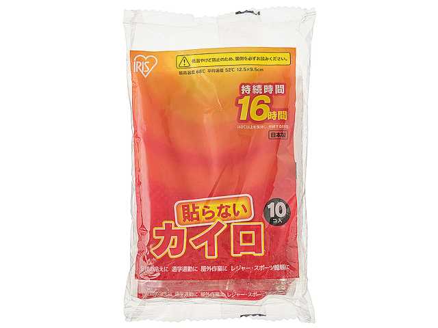セブンイレブン アイリス貼らないカイロ １０Ｐ