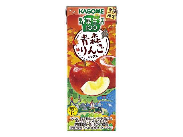 セブンイレブン カゴメ 野菜生活１００ 青森りんごミックス １９５ｍｌ