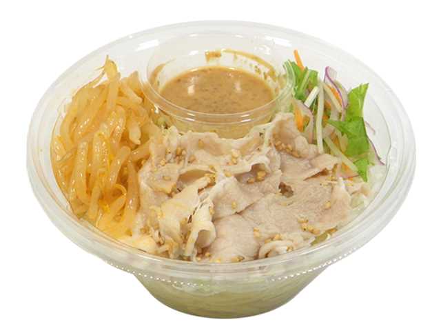 セブンイレブン 上州麦豚使用 豚しゃぶラーメンサラダ
