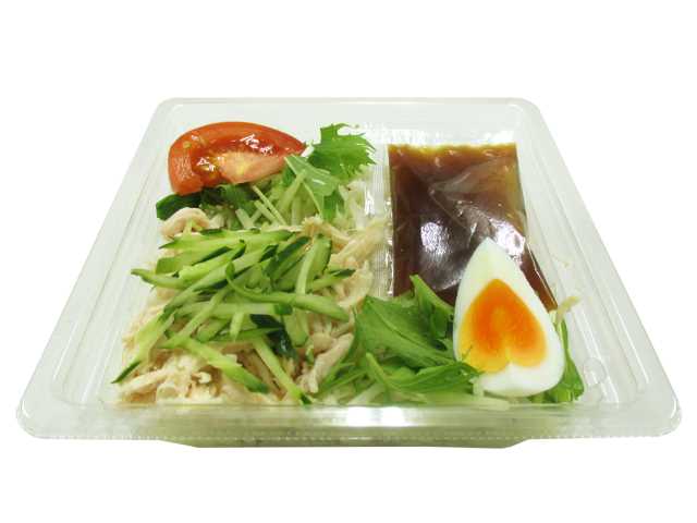 セブンイレブン シャキシャキ野菜と蒸し鶏のサラダ