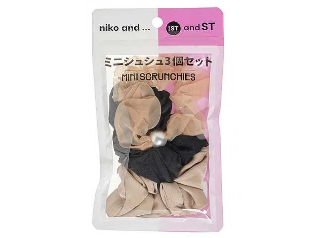 セブンイレブン ニコアンドミニシュシュ３個セット ＧＤ
