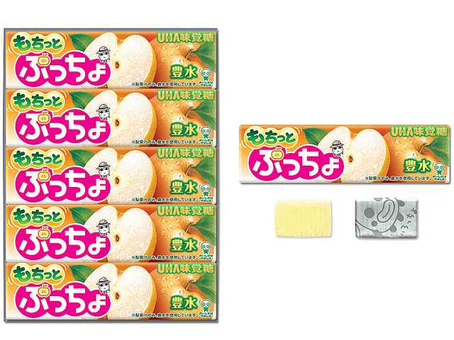 セブンイレブン 味覚糖 もちっとぷっちょ 豊水