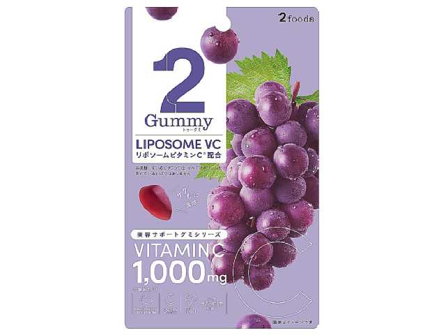 セブンイレブン ２Ｇｕｍｍｙ リポソームＶＣ グレープ味