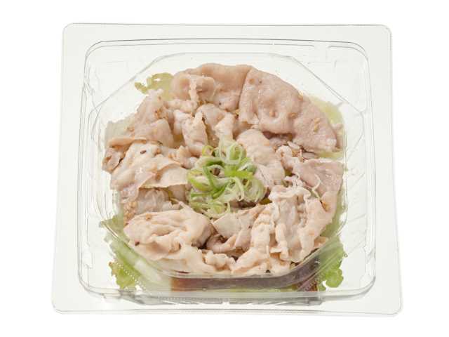 セブンイレブン たんぱく質が摂れる柚子ポン酢の豚しゃぶサラダ