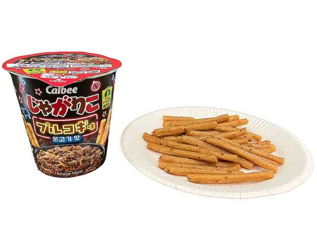 セブンイレブン カルビー じゃがりこ プルコギ味