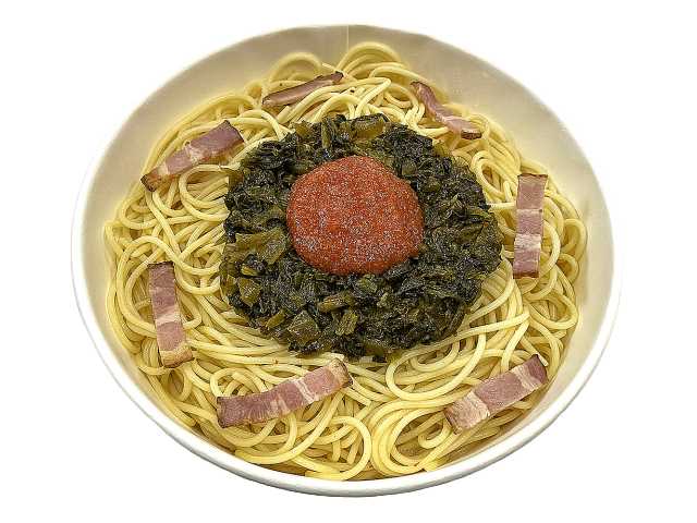 セブンイレブン 九州産辛子高菜と明太子のパスタ