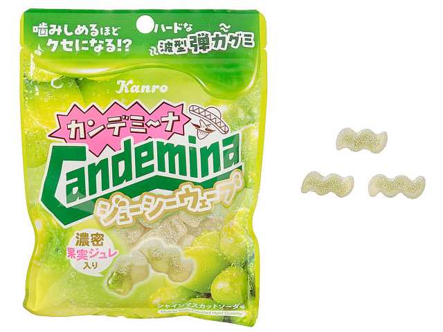セブンイレブン カンデミーナグミジューシーウェーブシャインマスカットソーダ味