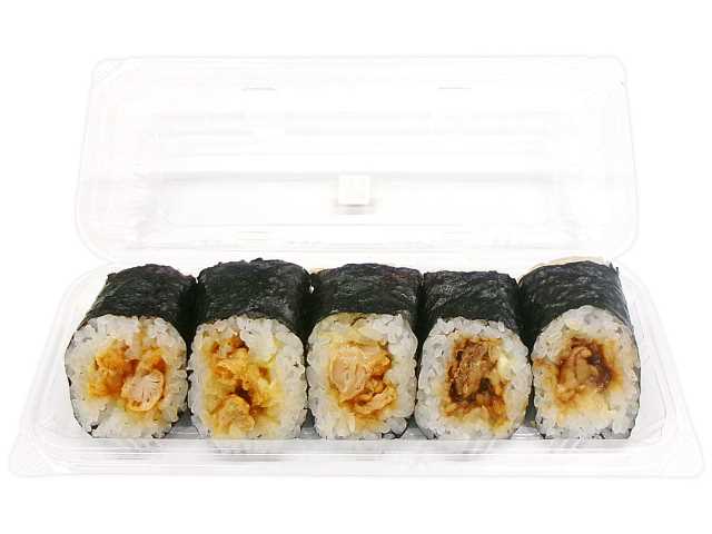 セブンイレブン 鶏唐揚巻＆牛焼肉巻 マヨネーズ入り