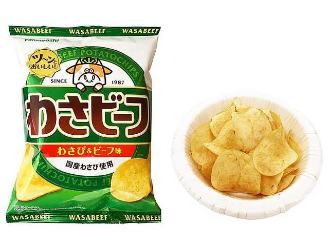 セブンイレブン 山芳 ポテトチップス わさビーフ