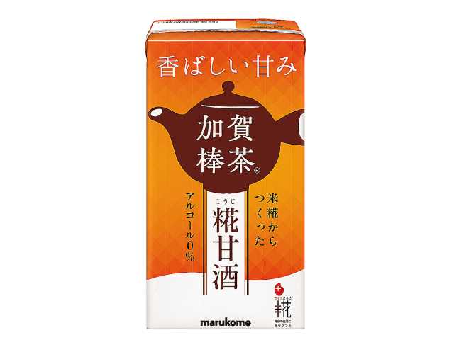 セブンイレブン マルコメ プラス糀 糀甘酒加賀棒茶 １２５ｍｌ