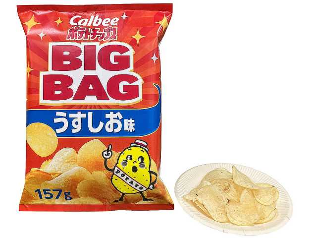 セブンイレブン カルビーポテトチップス うすしお味 ＢＩＧＢＡＧ