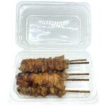 セブンイレブン 炭火焼き鳥 もも３本・皮２本入り
