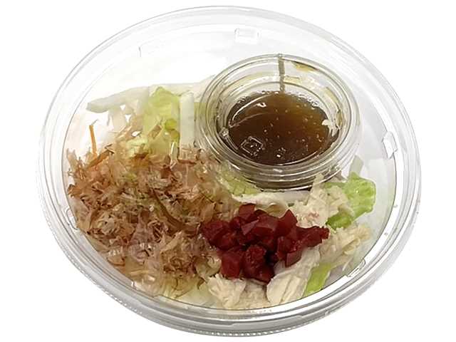 セブンイレブン 紀州南高梅と和風だしのサラダ蕎麦