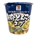 セブンイレブン ７プレミアム カップ 魚介とんこつスープ