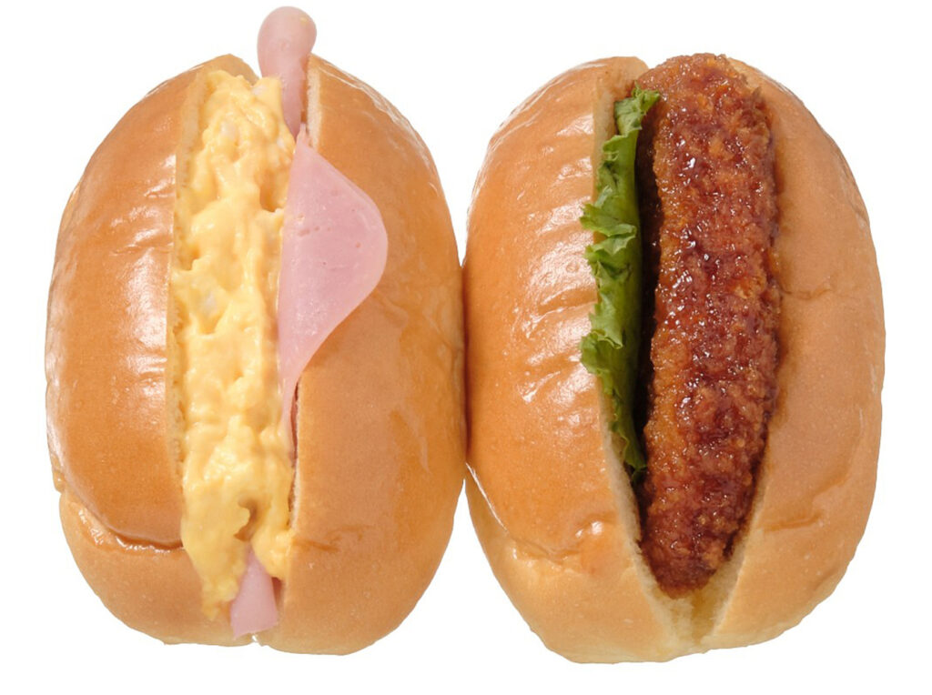 セブンイレブン ミニロール ハムたまご＆コロッケ