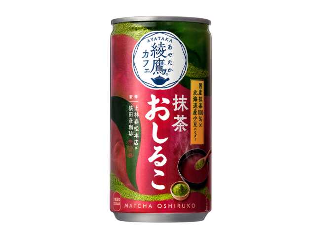 セブンイレブン 綾鷹カフェ 抹茶おしるこ １８５ｇ缶