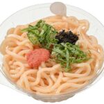 セブンイレブン ちゅるもち明太クリームうどん